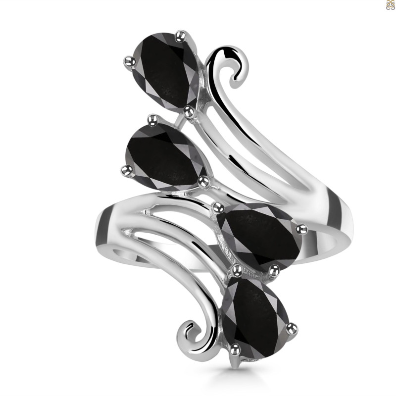 Black Tourmaline Ring BLS-RDR-2080.