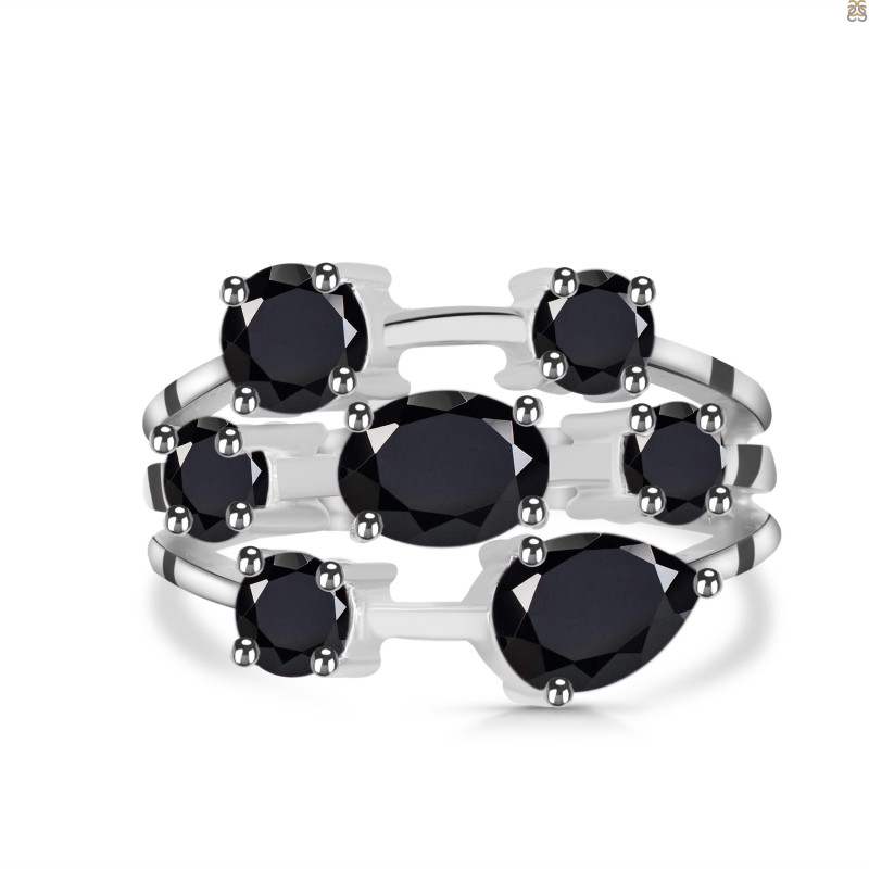 Black Tourmaline Ring BLS-RDR-2087.