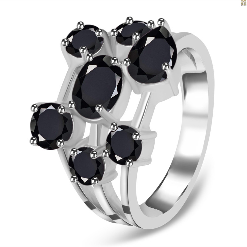 Black Tourmaline Ring BLS-RDR-2087.