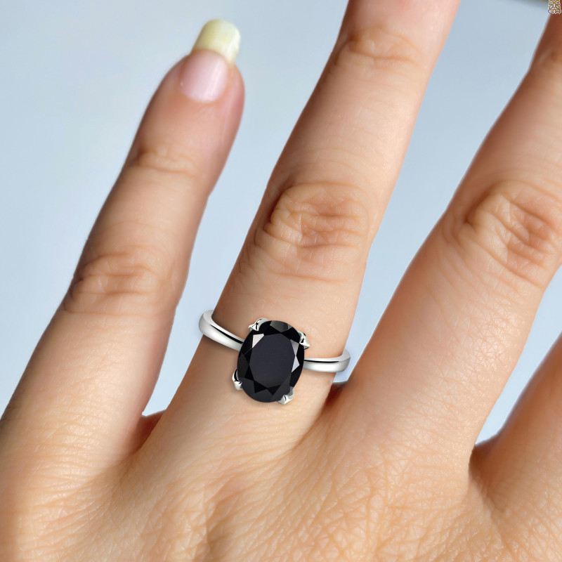 Black Tourmaline Ring BLS-RDR-2092.