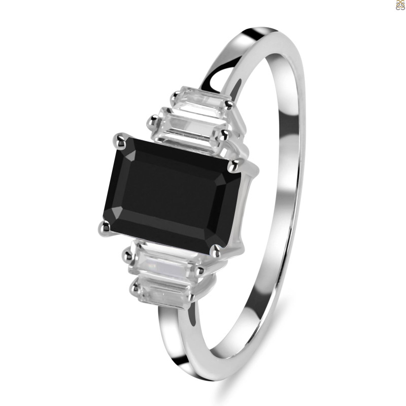 Black Tourmaline & White Topaz BLS-RDR-2249.