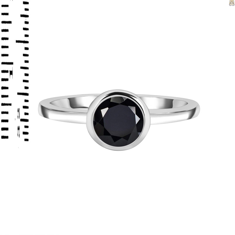 Black Tourmaline Ring BLS-RDR-237.
