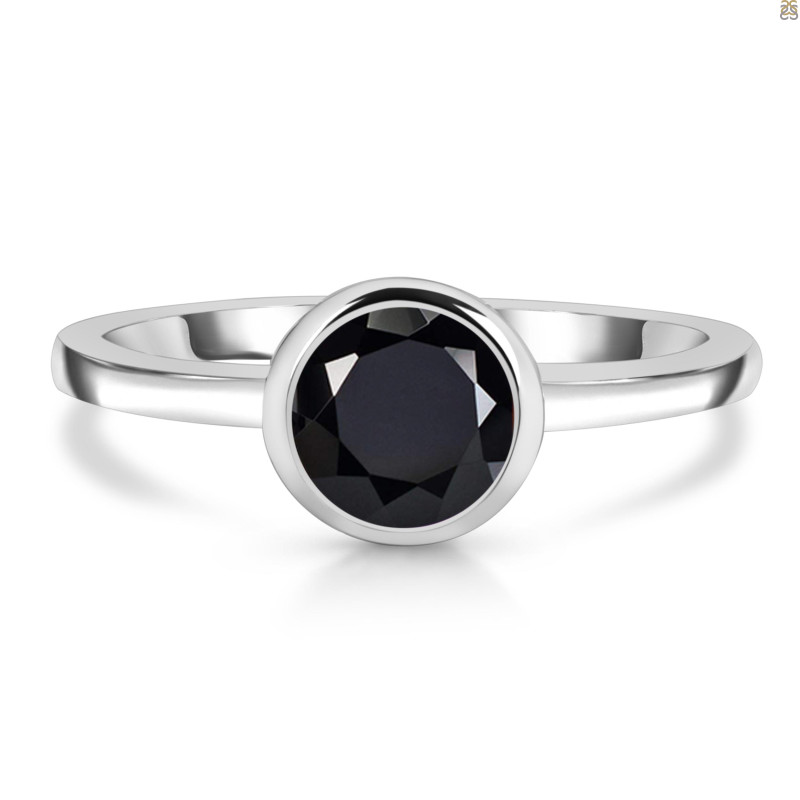 Black Tourmaline Ring BLS-RDR-237.
