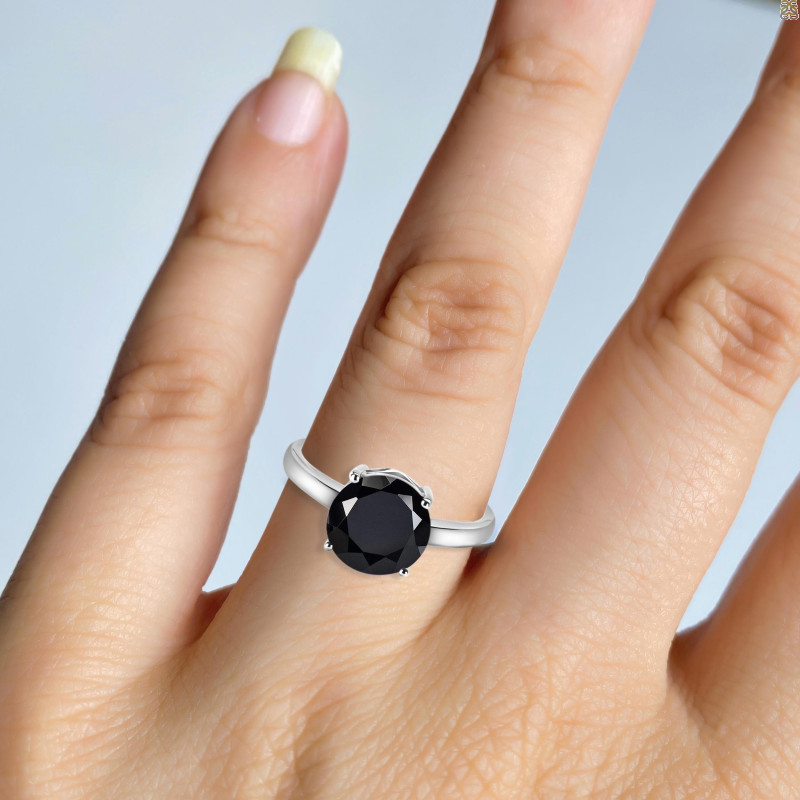 Black Tourmaline Ring BLS-RDR-2370.