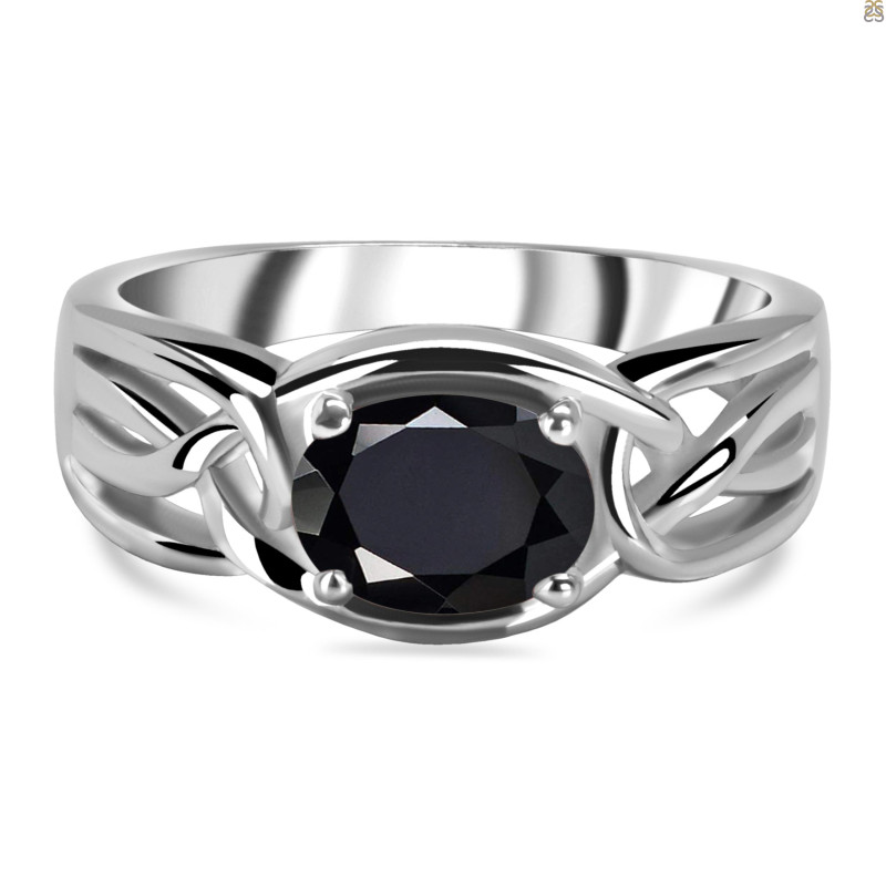 Black Tourmaline Ring BLS-RDR-24.