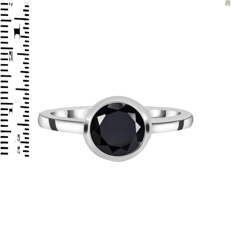 Black Tourmaline Ring BLS-RDR-243.