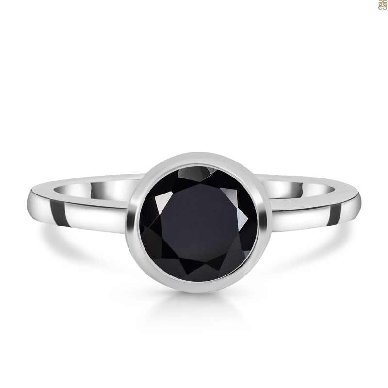 Black Tourmaline Ring BLS-RDR-243.