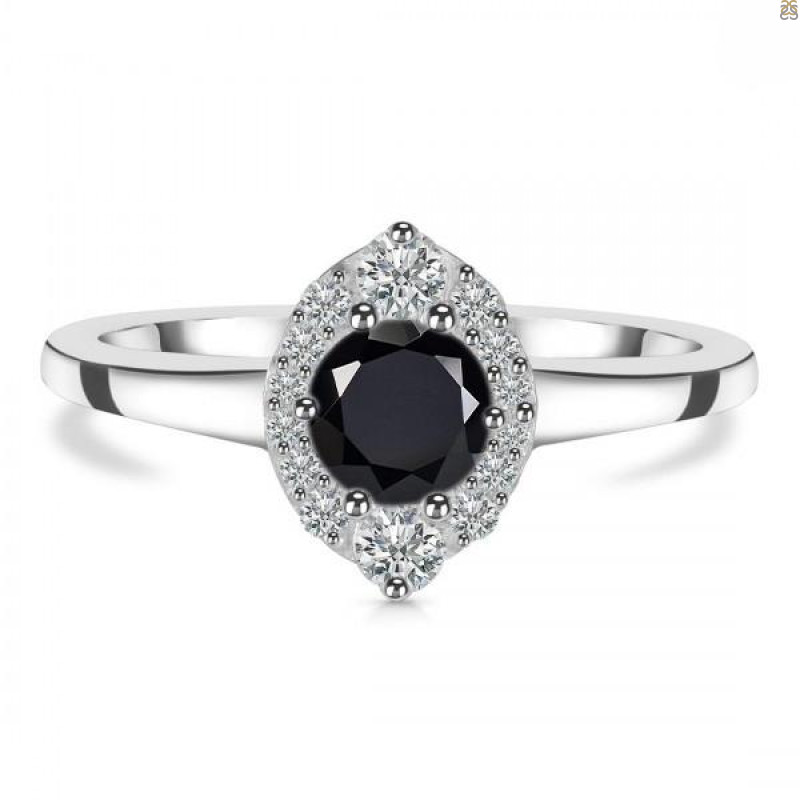 Black Tourmaline Ring BLS-RDR-2504.