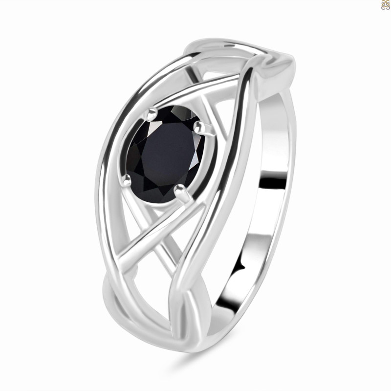 Black Tourmaline Ring BLS-RDR-26.