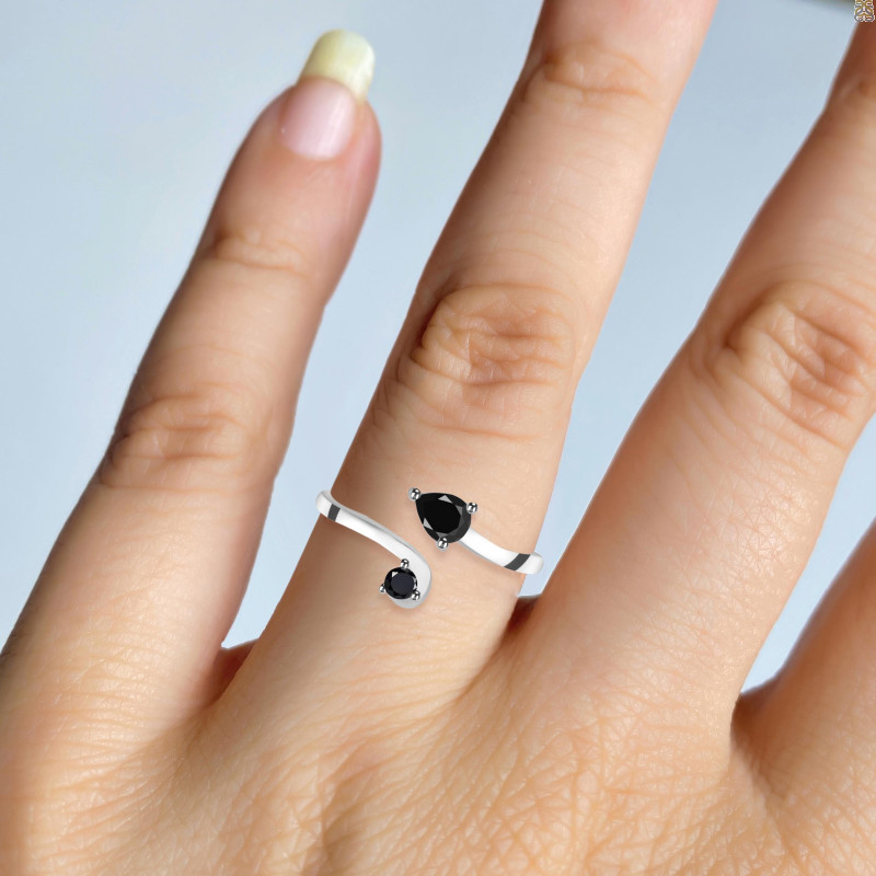 Black Tourmaline Ring BLS-RDR-2648.
