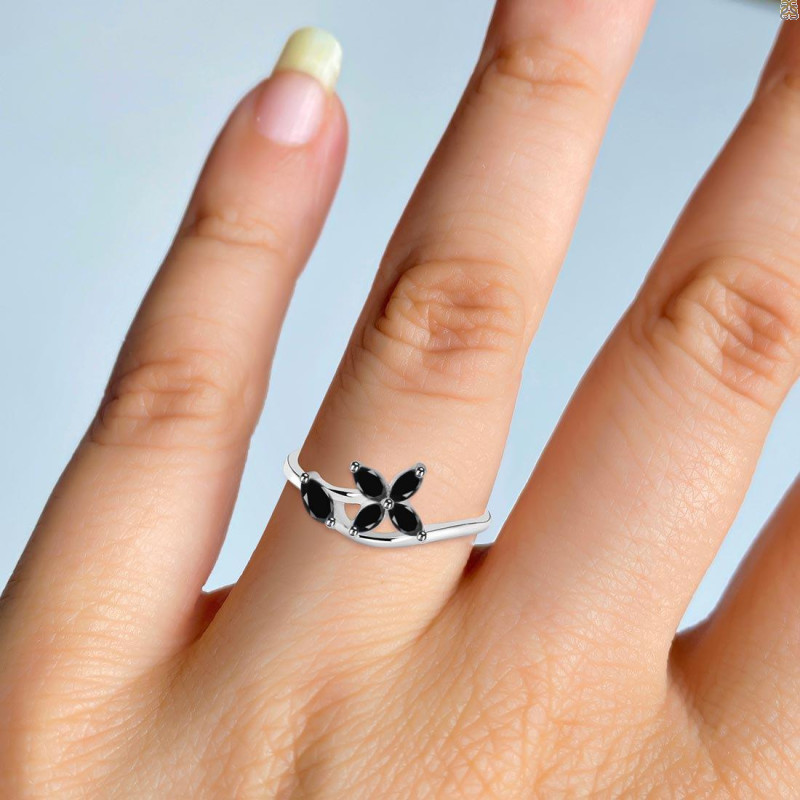Black Tourmaline Ring BLS-RDR-2673.
