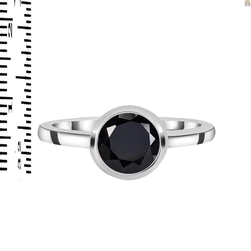 Black Tourmaline Ring BLS-RDR-2709.