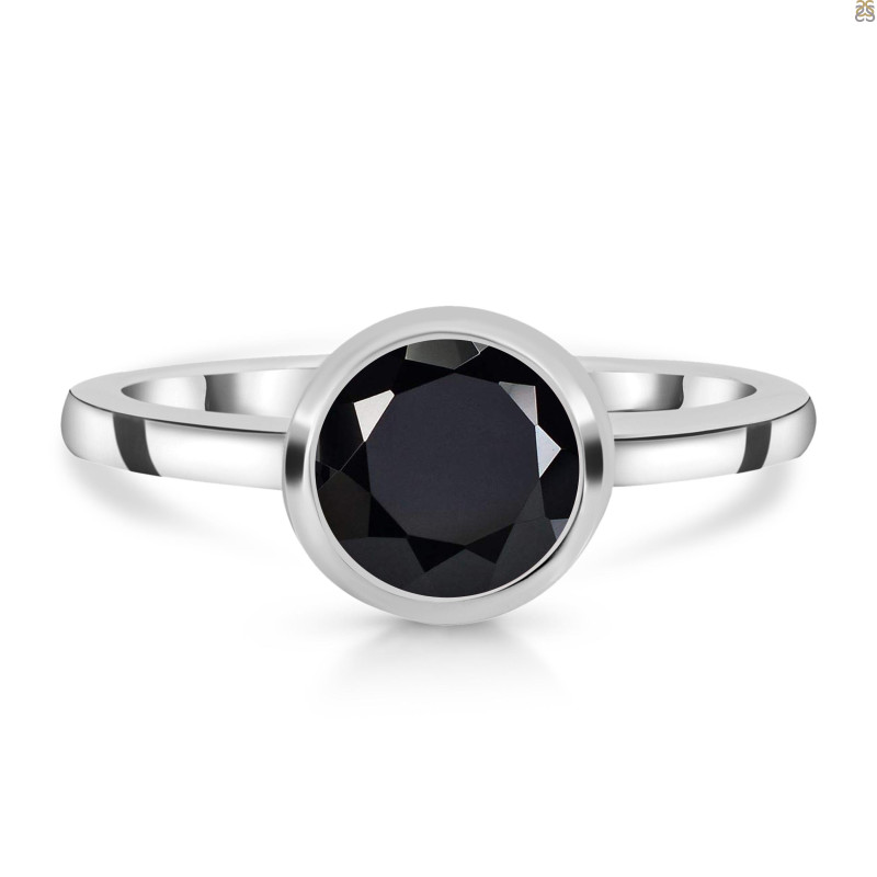 Black Tourmaline Ring BLS-RDR-2709.