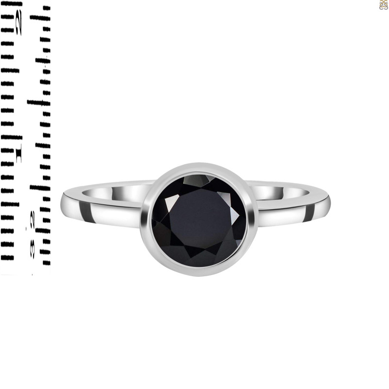 Black Tourmaline Ring BLS-RDR-2753.