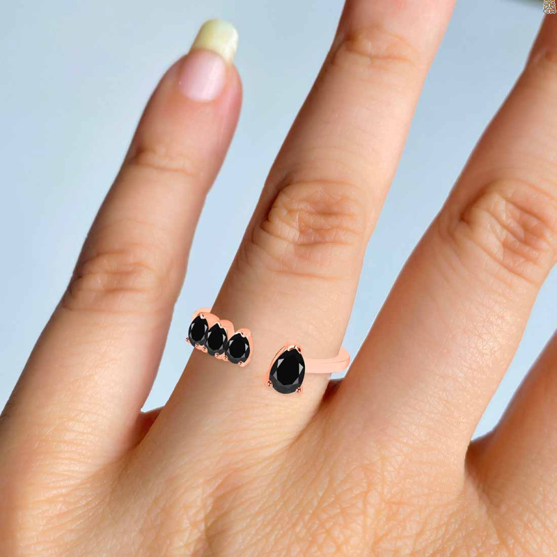 Black Tourmaline Ring BLS-RDR-2769.