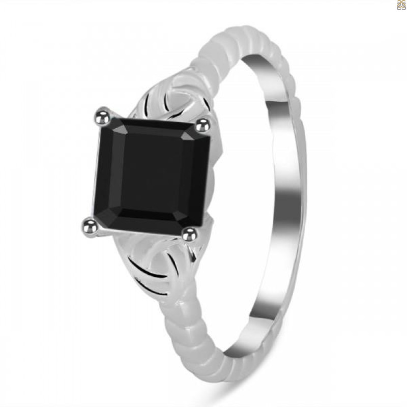 Black Tourmaline Ring BLS-RDR-2844.