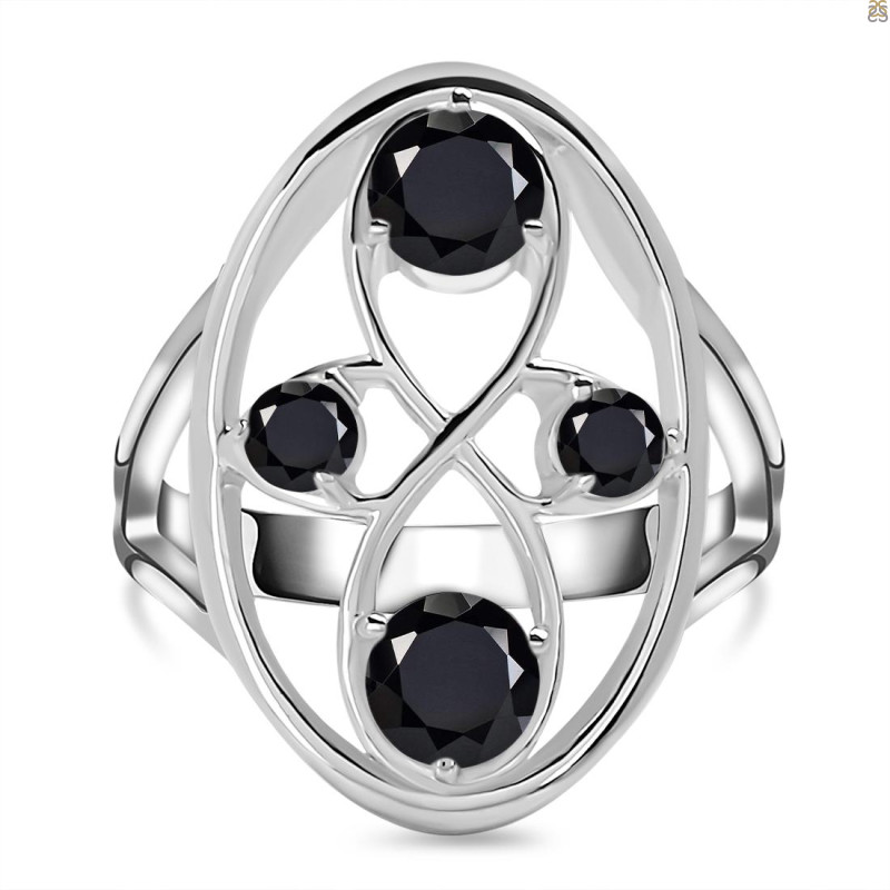 Black Tourmaline Ring BLS-RDR-31.