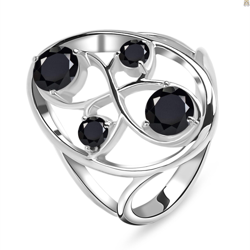 Black Tourmaline Ring BLS-RDR-31.