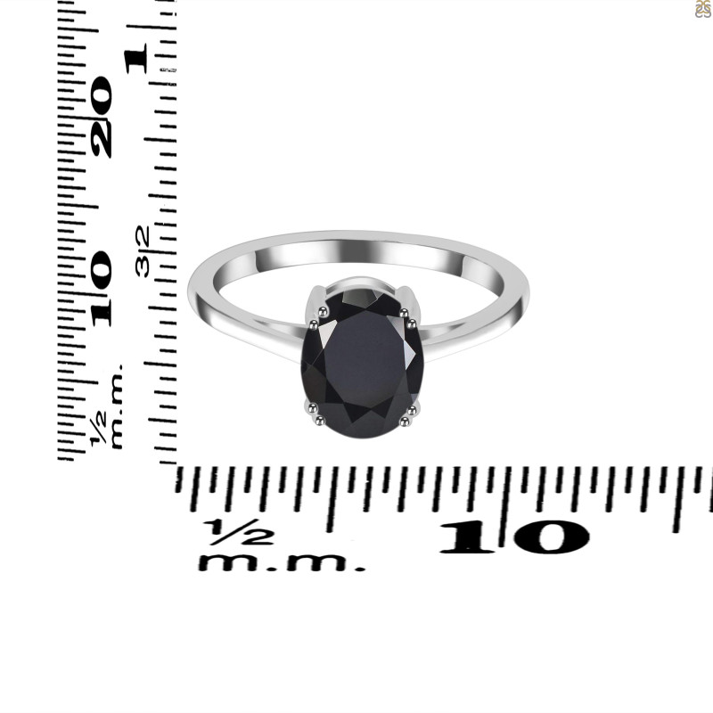  Black Tourmaline Ring BLS-RDR-3145.