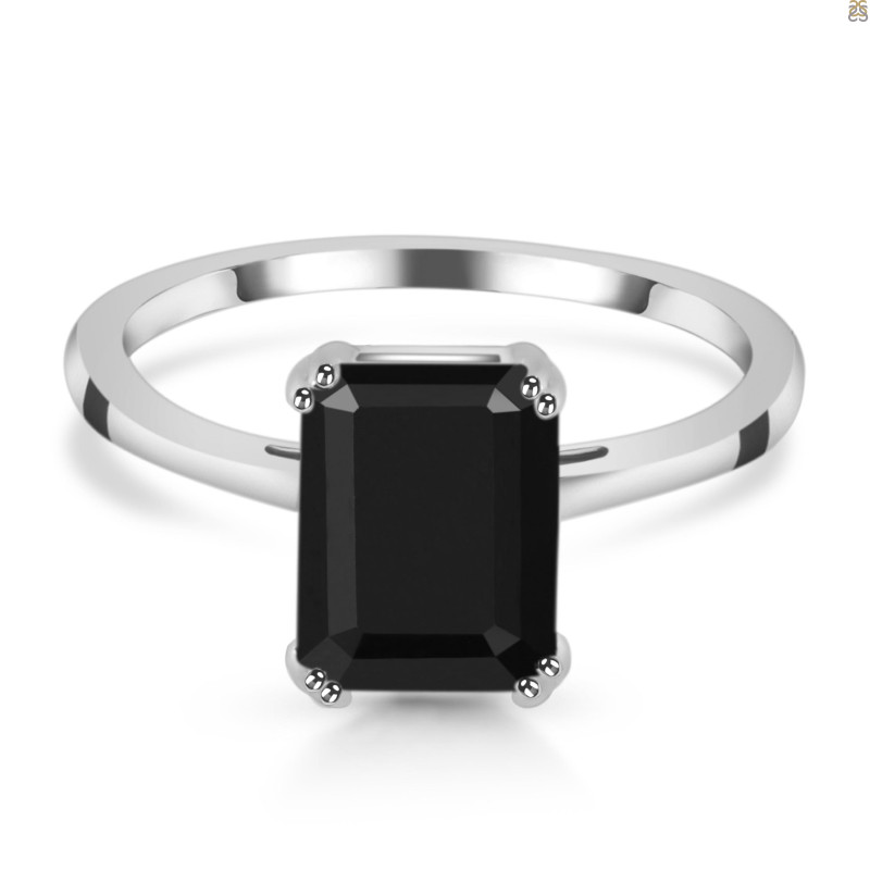 Black Tourmaline Ring BLS-RDR-3147.