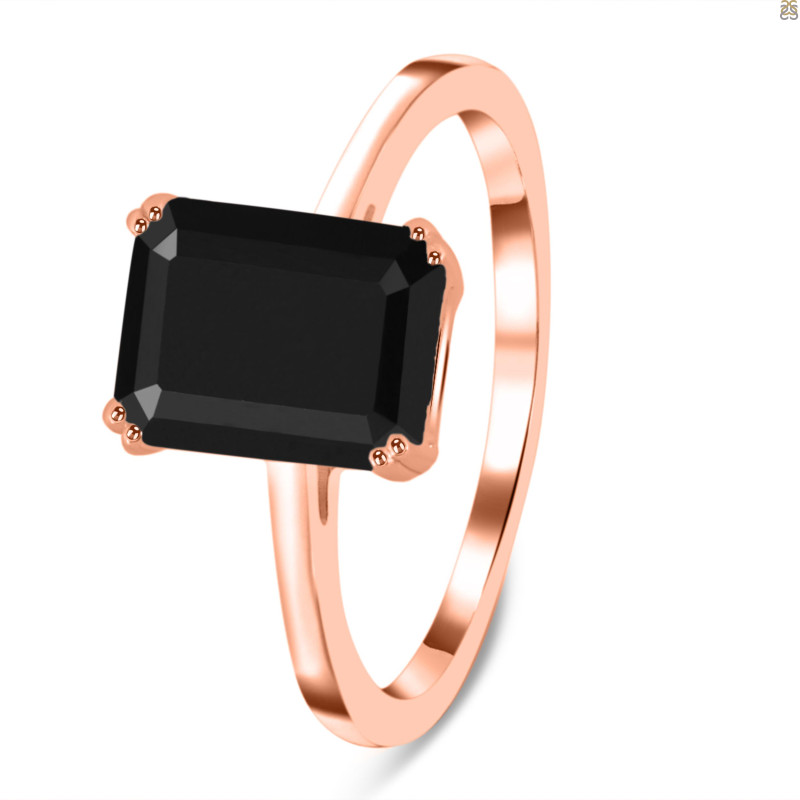 Black Tourmaline Ring BLS-RDR-3147.