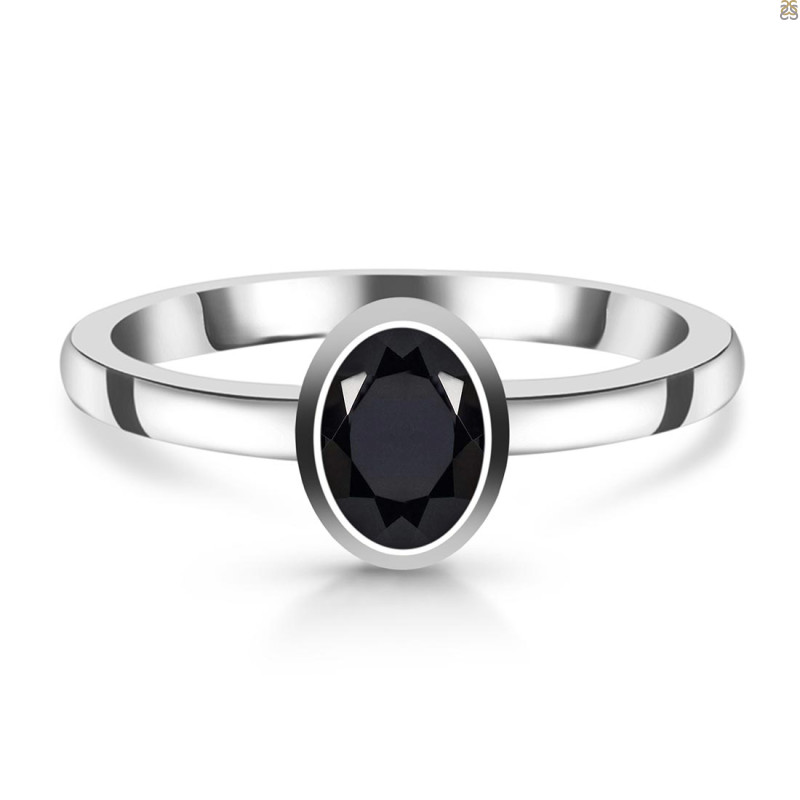 Black Tourmaline Ring BLS-RDR-3251.