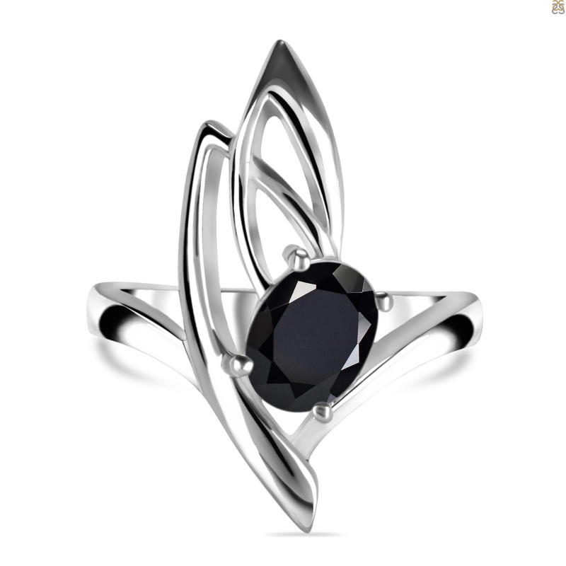 Black Tourmaline Ring BLS-RDR-33.
