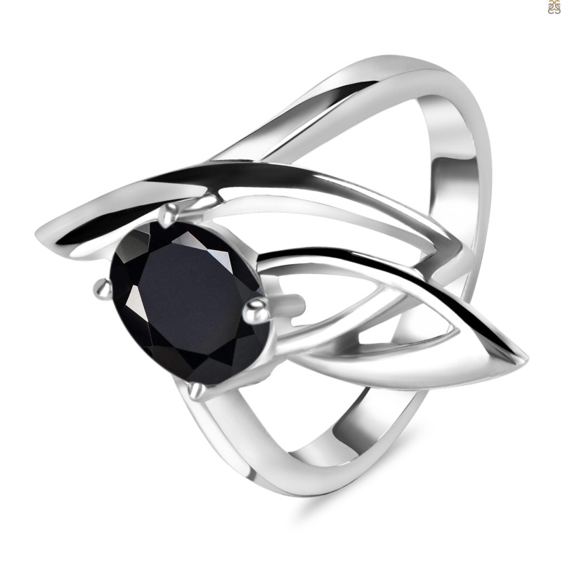 Black Tourmaline Ring BLS-RDR-33.