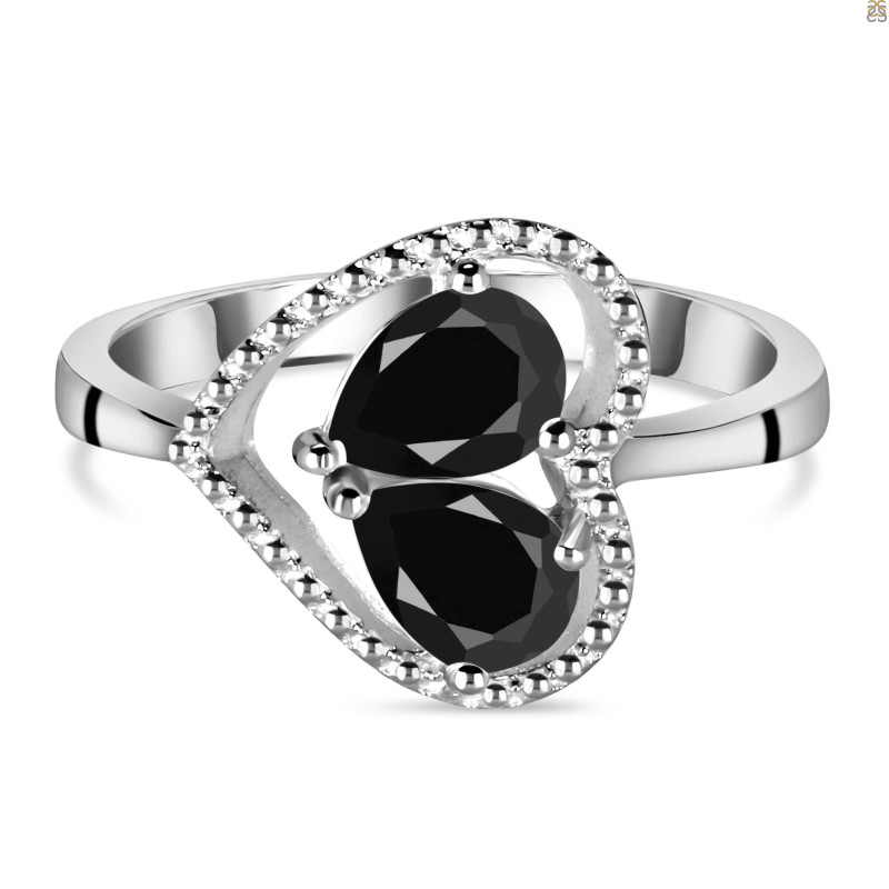 Black Tourmaline Ring BLS-RDR-35.