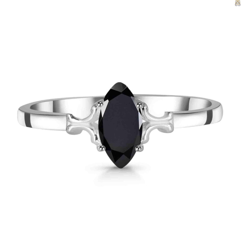 Black Tourmaline Ring BLS-RDR-354.