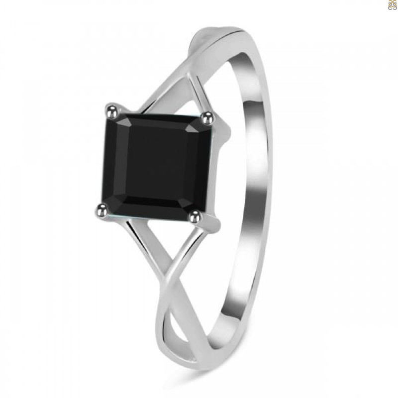 Black Tourmaline Ring BLS-RDR-361.