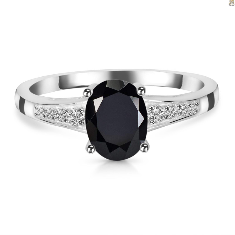 Black Tourmaline Ring BLS-RDR-362.