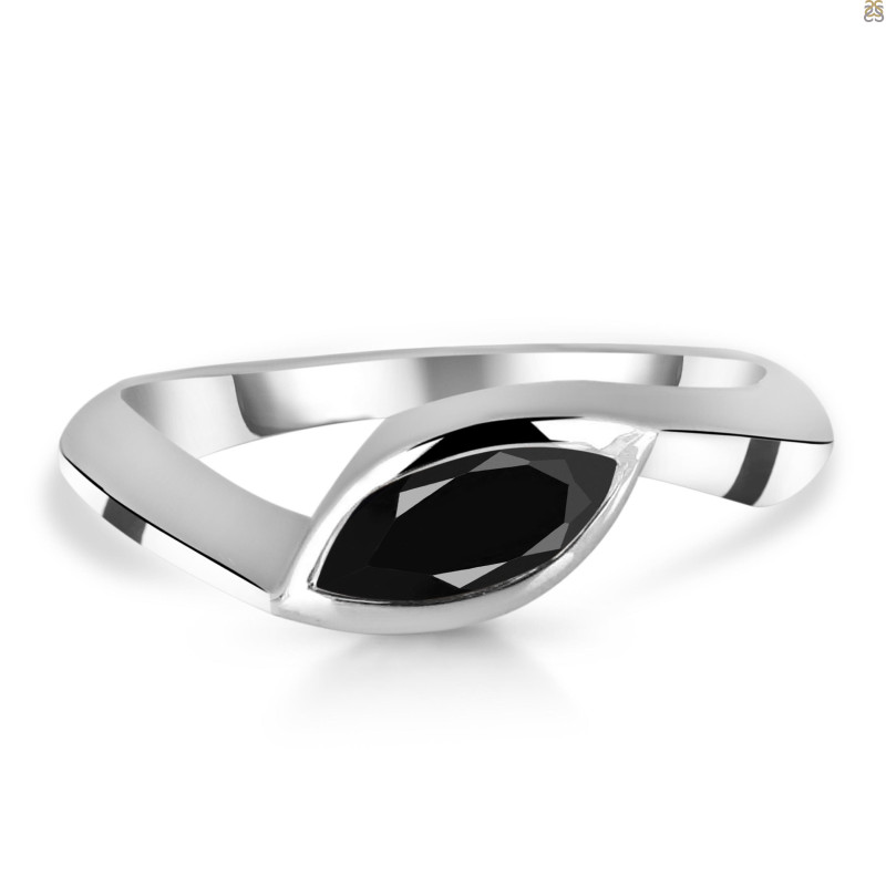 Black Tourmaline Ring BLS-RDR-378.