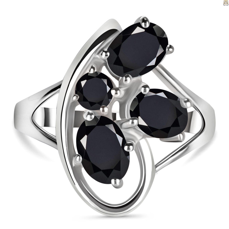 Black Tourmaline Ring BLS-RDR-38.