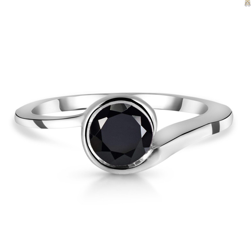 Black Tourmaline Ring BLS-RDR-380.