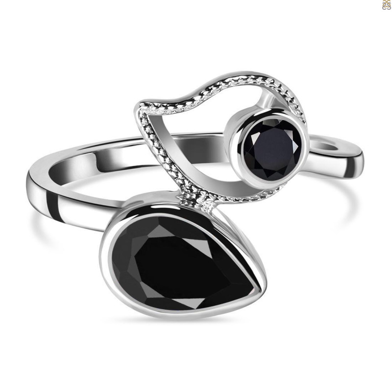 Black Tourmaline Ring BLS-RDR-39.