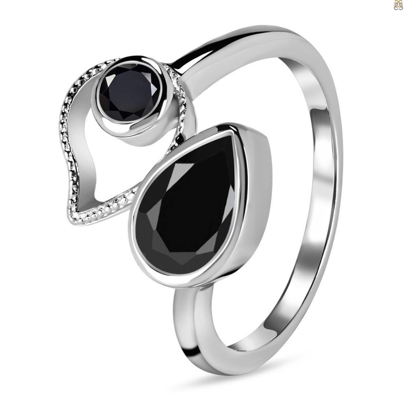 Black Tourmaline Ring BLS-RDR-39.