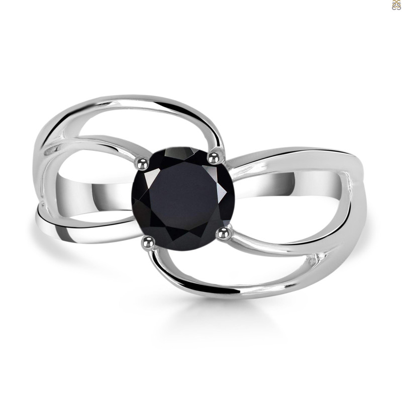 Black Tourmaline Ring BLS-RDR-391.