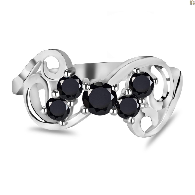 Black Tourmaline Ring BLS-RDR-40.