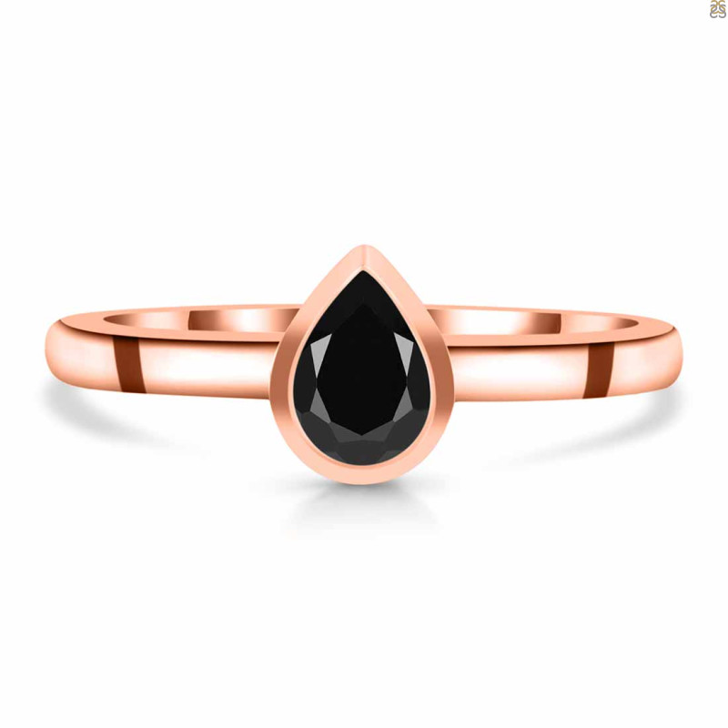 Black Tourmaline Ring BLS-RDR-4030.