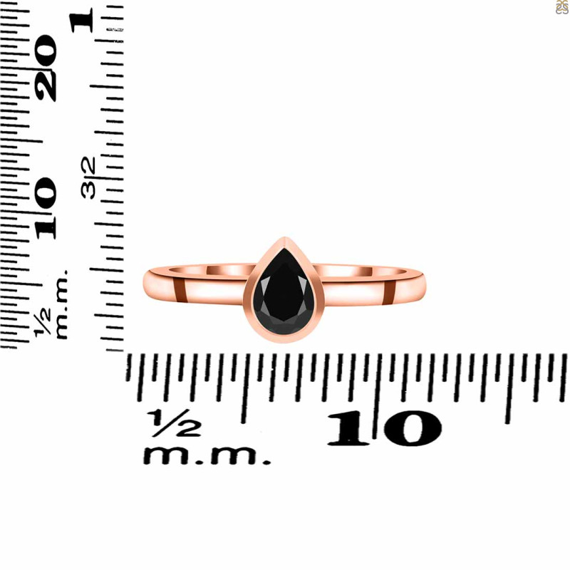Black Tourmaline Ring BLS-RDR-4030.