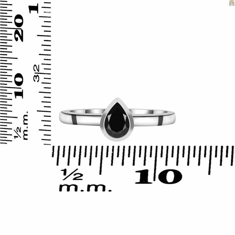 Black Tourmaline Ring BLS-RDR-4030.