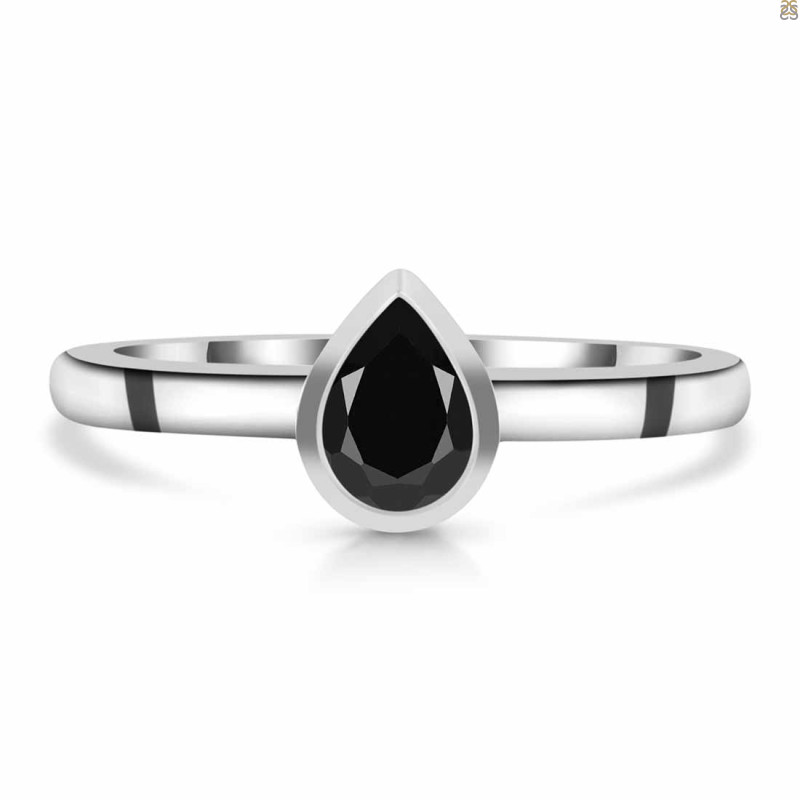 Black Tourmaline Ring BLS-RDR-4030.