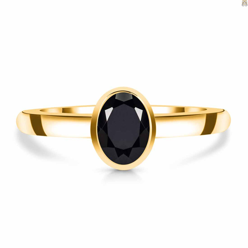 Black Tourmaline Ring BLS-RDR-4032.
