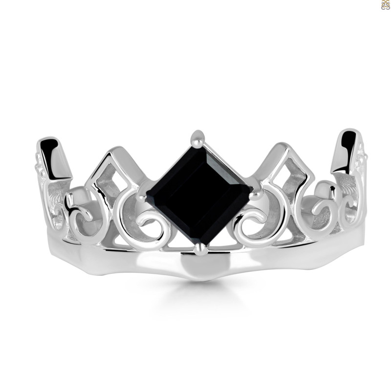 Black Tourmaline Ring BLS-RDR-406.
