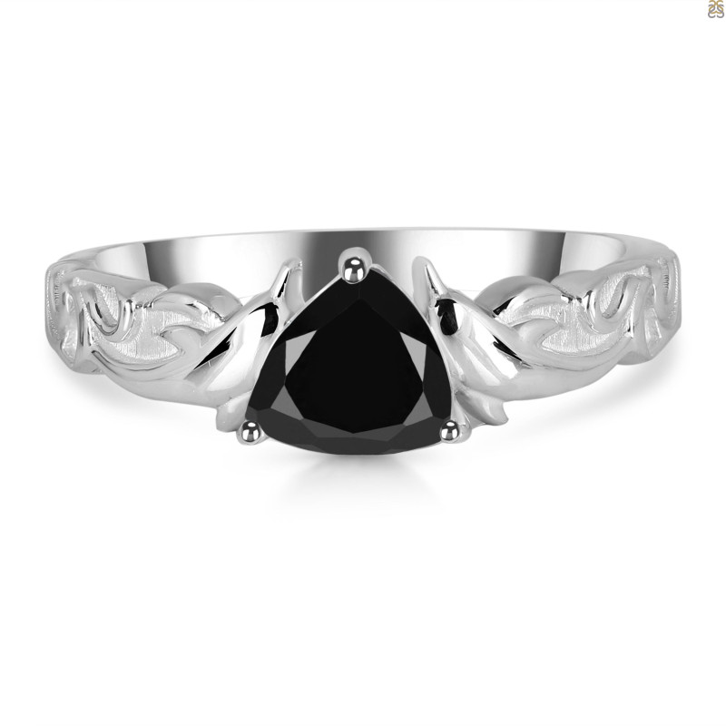 Black Tourmaline Ring BLS-RDR-409.