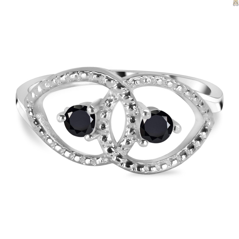 Black Tourmaline Ring BLS-RDR-41.
