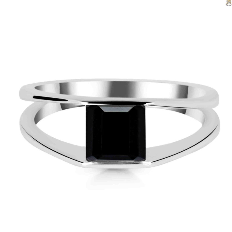 Black Tourmaline Ring BLS-RDR-413.