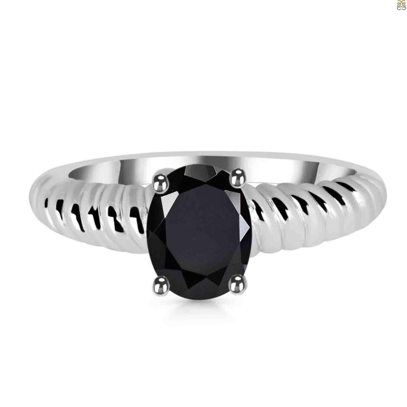 Black Tourmaline Ring BLS-RDR-414.