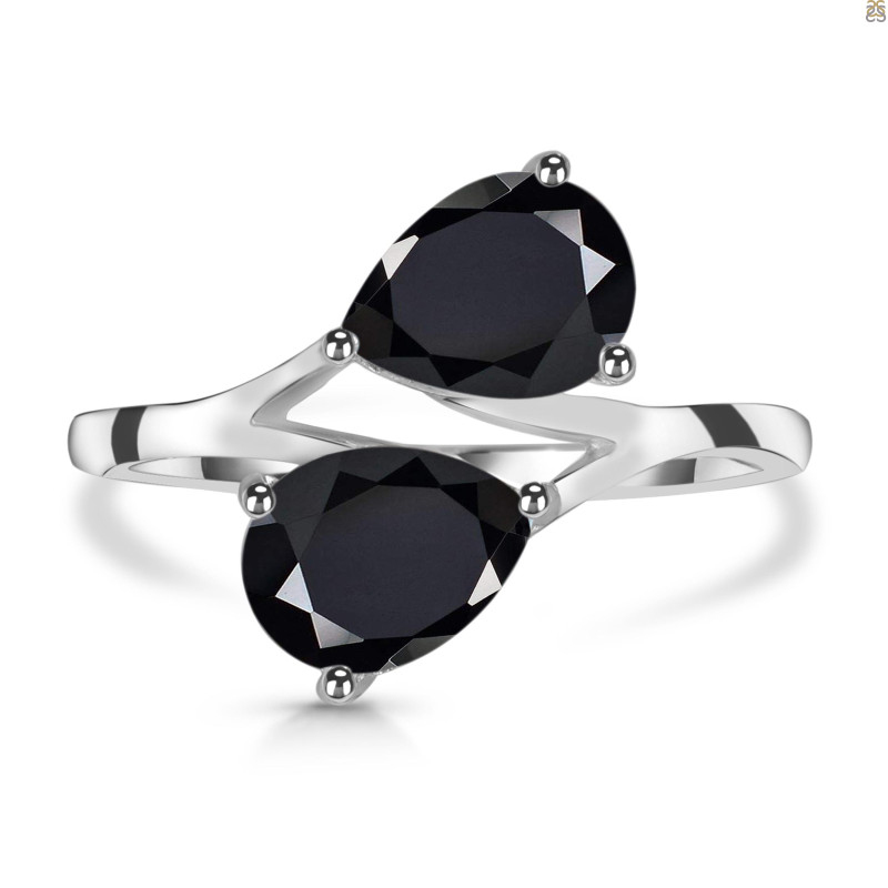 Black Tourmaline Ring BLS-RDR-416.